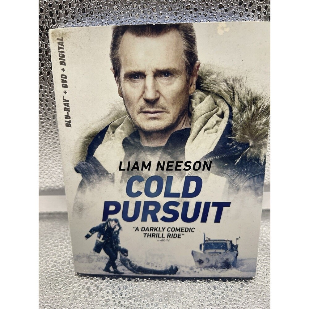 Cold Pursuit Blu-ray + DVD 2019 Liam Neeson Action Thriller Combo Pack